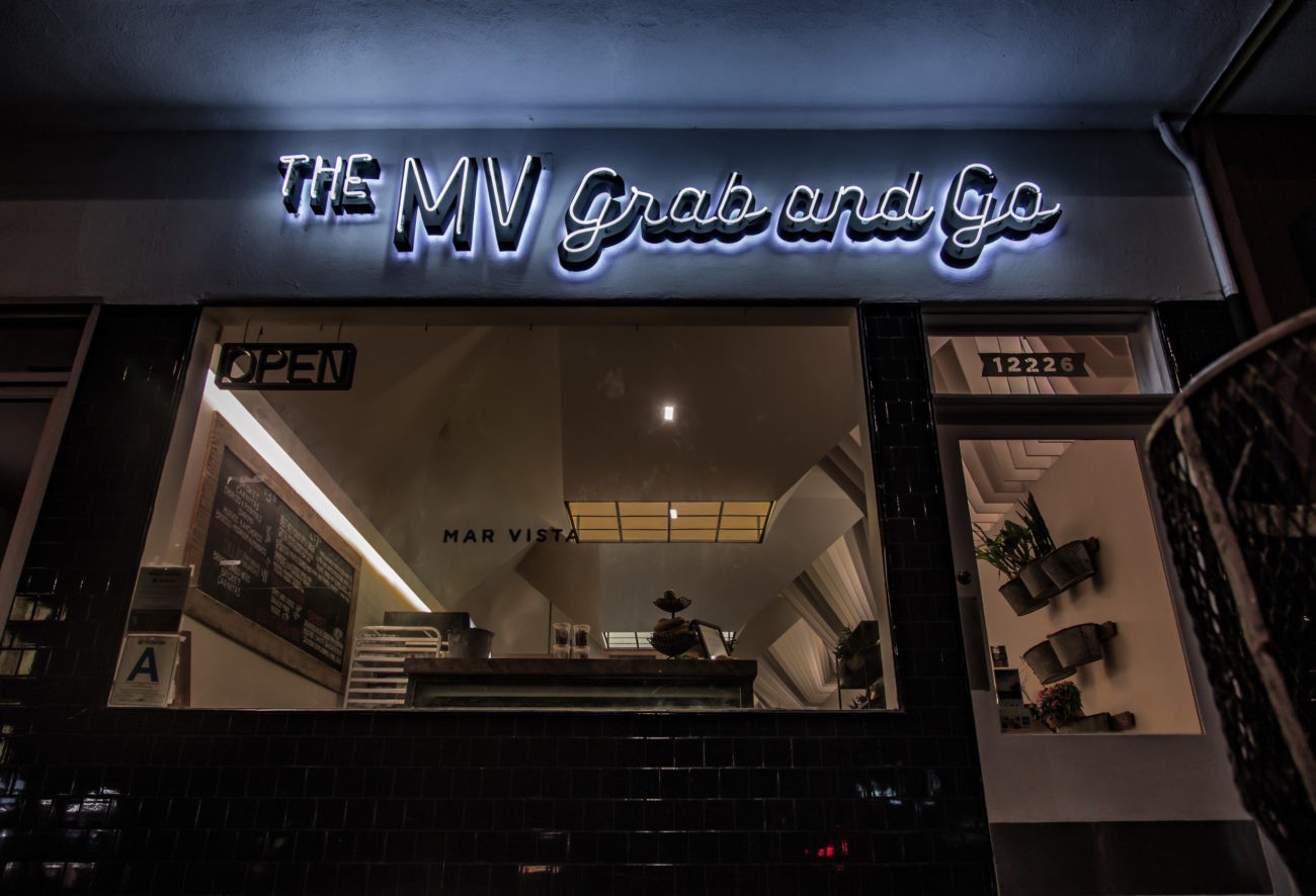 Storefront neon signs with LED